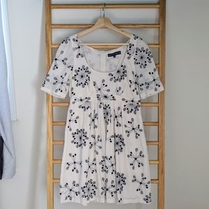 French Connection Floral Babydoll Dress